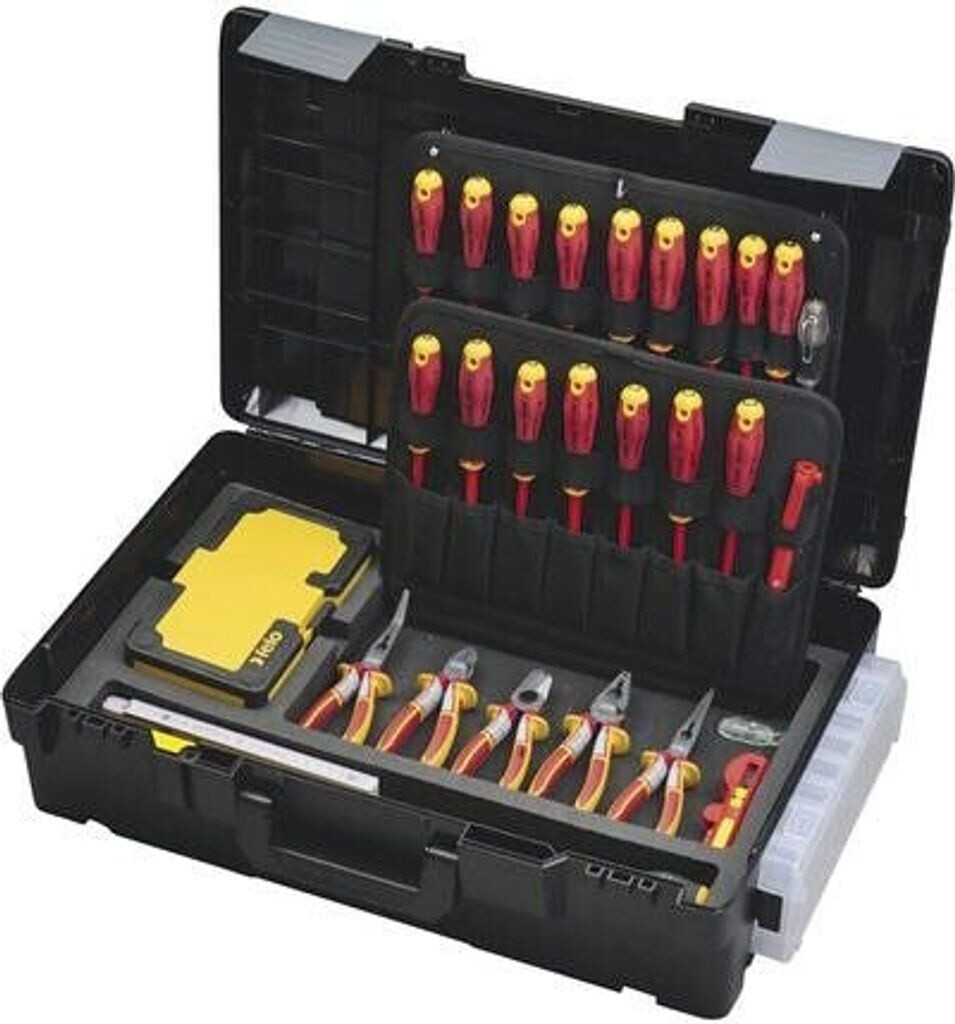 Bild von Felo Werkzeugkoffer VDE Werkzeugkoffer Ergonic E-Slim, 78-tlg. in XL-Boxx
