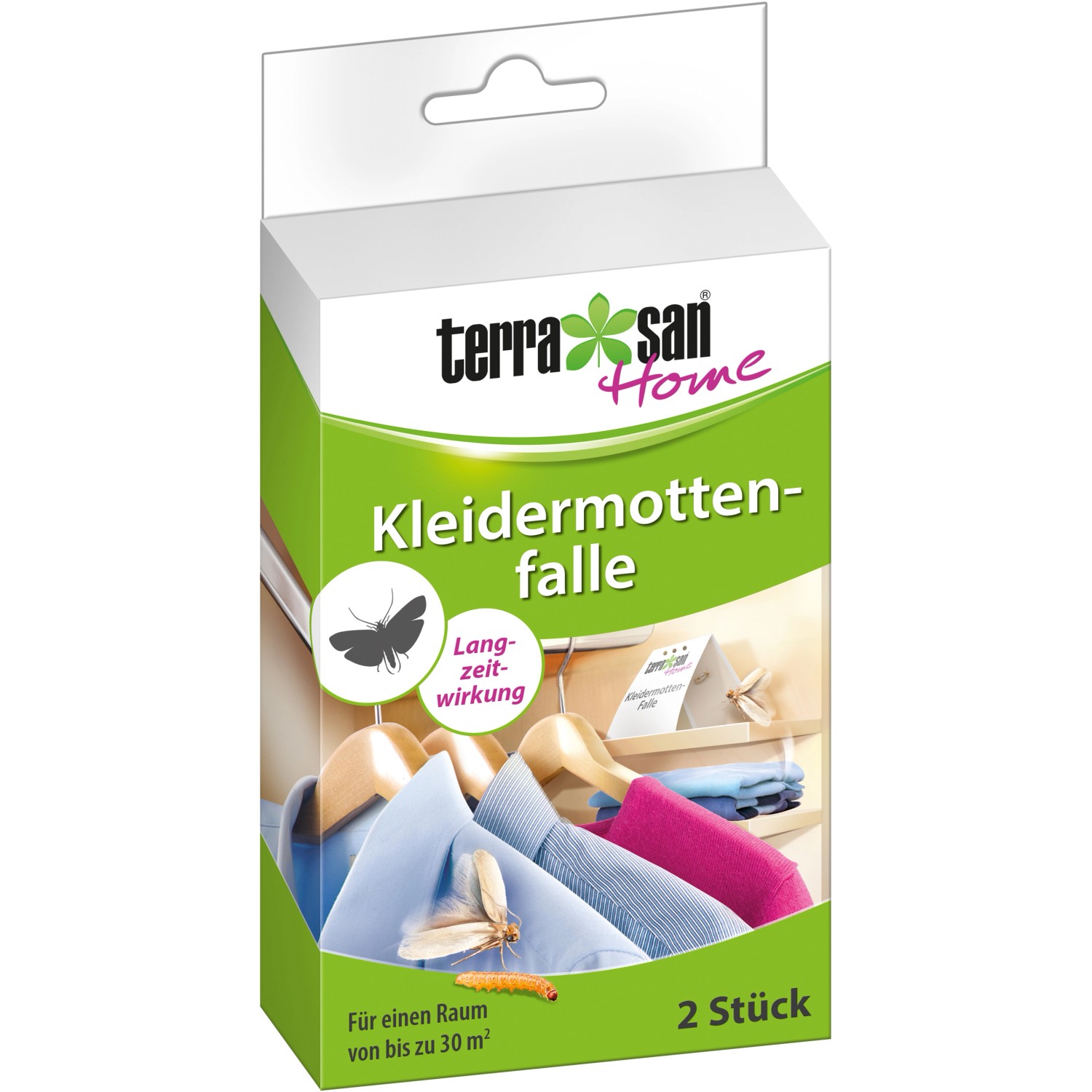 Bild von Terrasan Home Kleidermottenfalle Pheromonfalle 2 Stück