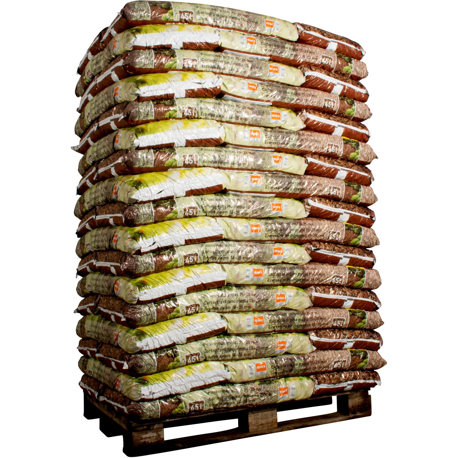 Bild von OBI Pinienrinde Mittel 2.295 l (51 x 45 l) 1 Palette