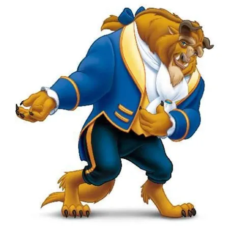 Bild von Bullyland 12463 - Spielfigur Biest aus Walt Disney Die Schöne und das Biest, ca. 10,1 cm, detailgetreu, ideal als kleines Geschenk für Kinder ab 3 Jahren, Blau