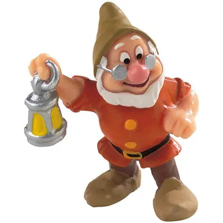 Bild von Bullyland 12476 - Spielfigur Zwerg Chef aus Walt Disney Schneewittchen, ca. 5,4 cm, detailgetreu, ideal als kleines Geschenk für Kinder ab 3 Jahren