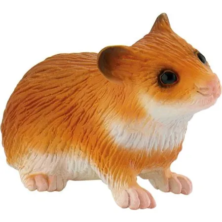 Bild von Bullyland 64610 - Spielfigur Goldhamster, ca. 5 cm große Tierfigur, detailgetreu, PVC-frei, ideal als kleines Geschenk für Kinder ab 3 Jahren