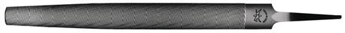 Bild von Pferd, Raspel + Feile, Werkstattfeile DIN 7261 Länge 100 mm Querschnitt 10,4 x 2,5 mm Hieb 2 Halbrund (Hieb 2, 100 mm)