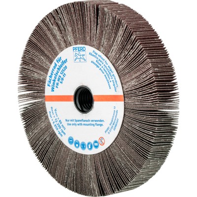 Bild von PFERD TOOLS Lamellenschleifrad für Winkelschleifer FR WS Ø 125x20mm 5/8-11 A180 universelle Anwendung