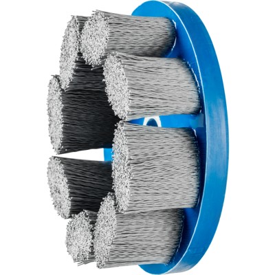 Bild von PFERD - COMPOSITE FLEX Tellerbürste DBU Ø 150x22,2 mm Bohrung SiC-Filament-Ø 0,55 mm Korn 320 stationär