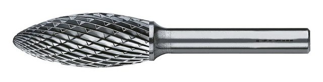 Bild von PFERD 21103126 Frässtift Flamme Länge 60mm Produktabmessung, Ø 8mm Arbeits-Länge 20mm Schaftdurc