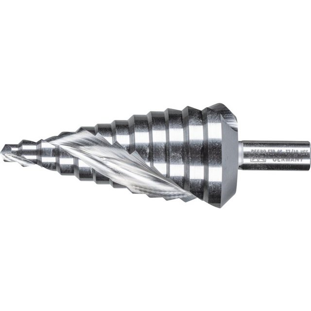 Bild von Pferd, Bohrereinsatz, Stufenbohrer HSS 06 37 mm Schaft ø 10 (37 mm)