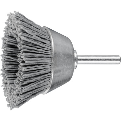 Bild von Stahlwille, Schleifmittel, PFERD Topfbürste ungezopft TBU Ø50mm Schaft-Ø6 mm SiC-Filament-Ø0,90 Korn 180 (10) (180)