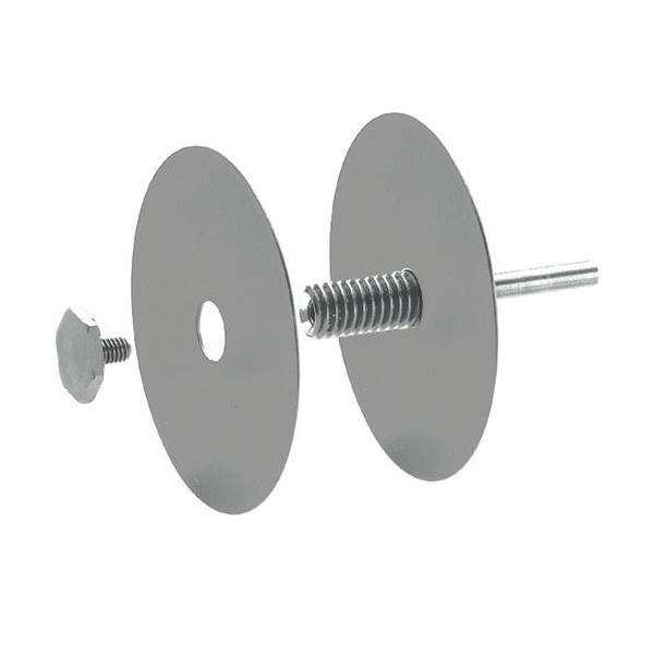 Bild von PFERD Werkzeughalter PVR 6/13 1-25, Schaft-Ø 6 mm, passend für POLINOX Schleifvliesscheiben, für Bohrungs-Ø 13 mm