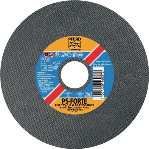 Bild von Pferd Trennscheibe 25er Pack PFERD 61730100 Trennscheibe PSF STEELOX D115x1mm gerade INOX
