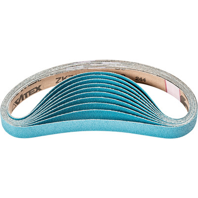 Bild von PFERD 586310 Kurzbänder BA, Flexible Schleifmittel, Ausführung Zirkonkorund Z, 80 Korngröße, 20mm x 520mm, 100 Stück