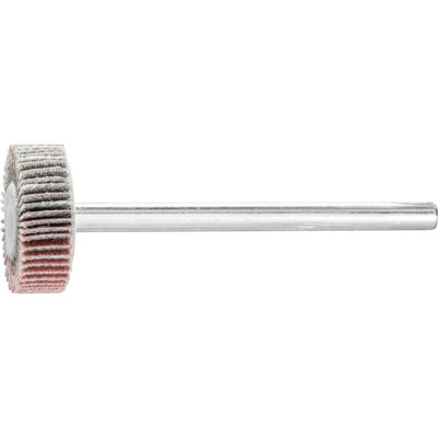 Bild von PFERD - Korund Fächerschleifer F Ø 15x5 mm Schaft-Ø 3 mm A320 für Feinschliff und Finish