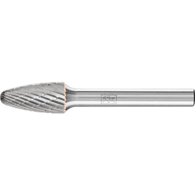 Bild von PFERD TOOLS Hartmetall Hochleistungsfrässtift TOUGH Rundbogen RBF Ø 10x20mm Schaft-Ø 6 mm schlagfest
