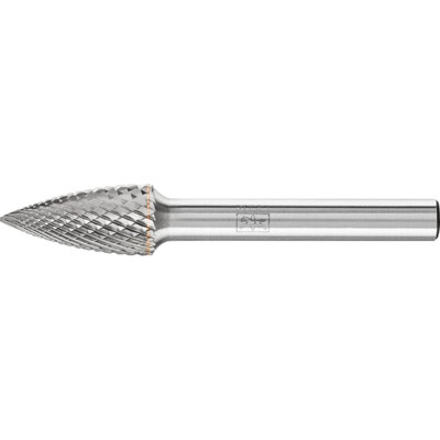 Bild von PFERD TOOLS Hartmetall Hochleistungsfrässtift TOUGH-S Spitzbogen SPG Ø 10x20mm Schaft-Ø 6 mm schlagfest