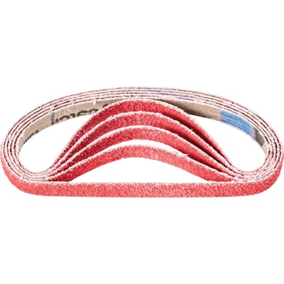 Bild von PFERD TOOLS Keramikkorn Schleifband BA 10x330mm CO-COOL40 für Edelstahl-Schliff mit Bandschleifer (100)