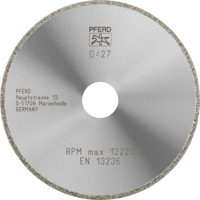 Bild von PFERD 68412237 D1A1R 125-2-22,23 D 427 GAD Diamanttrennscheibe Durchmesser 125mm Bohrungs-Ø 22.23mm