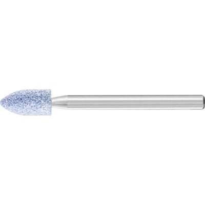 Bild von PFERD - TOUGH Schleifstift Spitzbogen Ø 5x10mm Schaft-Ø 3 mm CO100 für schwer zerspanbare Werkstoffe