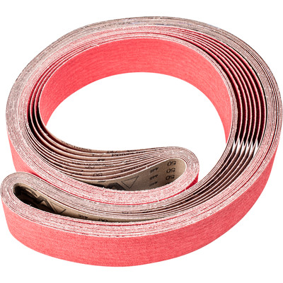 Bild von Pferd, Schleifmittel, Keramikkorn Schleifband BA 75x2500mm CO-COOL50 für Edelstahl-Schliff mit Bandschleifer (50)
