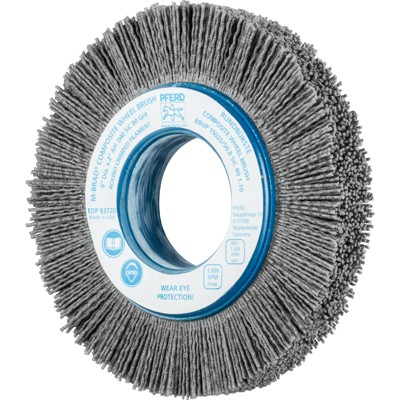 Bild von PFERD - COMPOSITE Rundbürste RBUP Ø 150x25x50,8 mm Bohrung SiC-Filament-Ø 1,10mm Korn 80 stationär