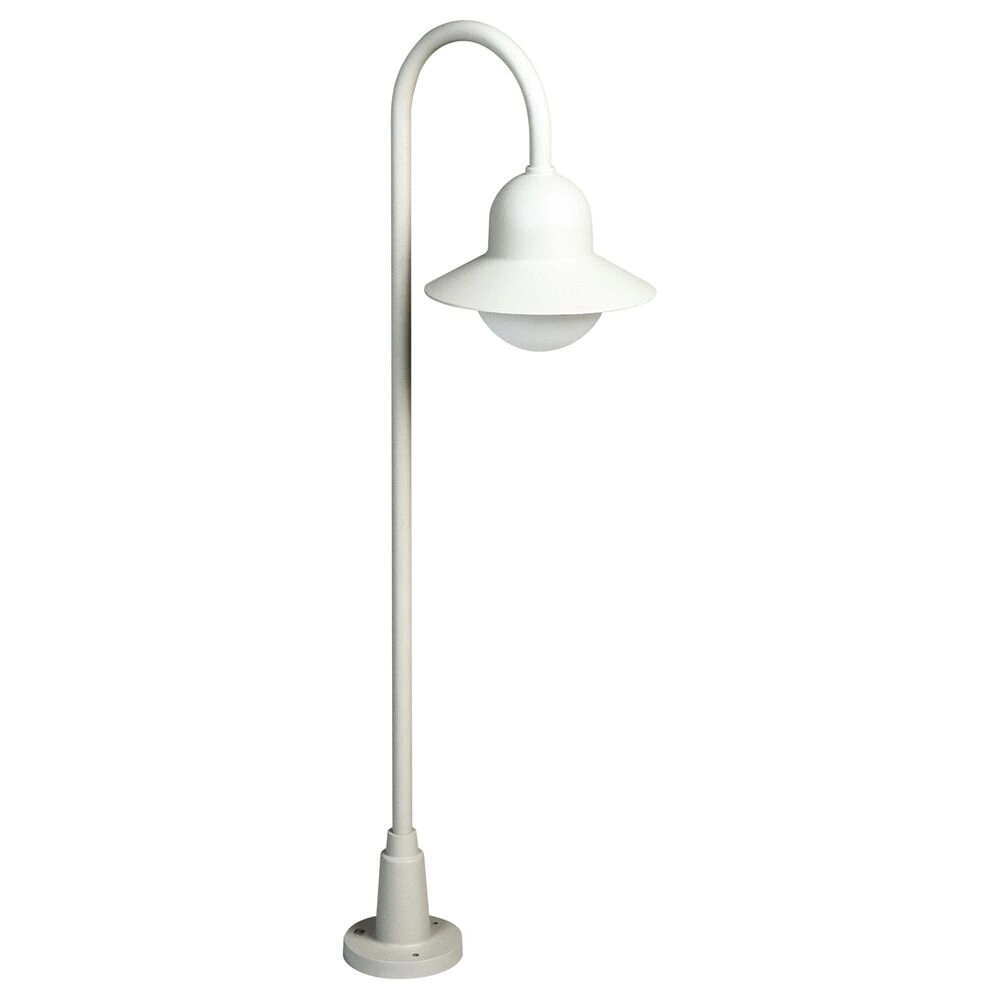 Bild von Wegeleuchte A-92626, weiß, Aluguss, Opalglas, E27, IP44, 1200x270mm