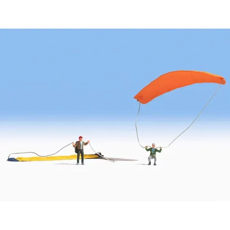 Bild von NOCH Modelleisenbahn-Figur NOCH H0 Paraglider 15886 Bemalt, Stehend