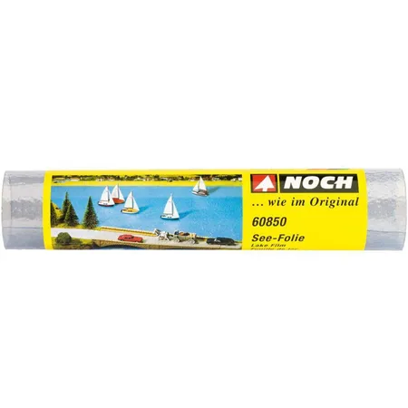 Bild von NOCH Modelleisenbahn-Spielunterlage NOCH® See-Folie, blau, mit Wellenstruktur, 41 x 26