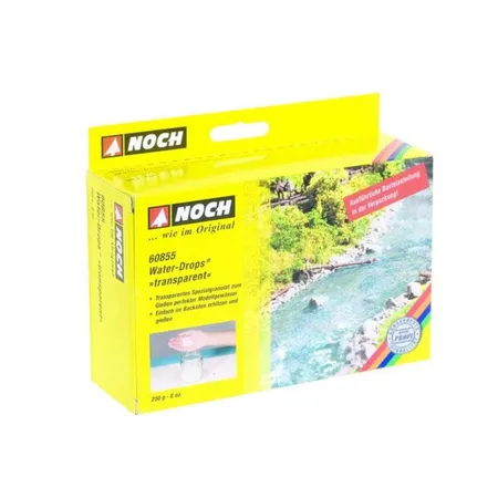 Bild von NOCH Modelleisenbahn-Spielunterlage NOCH® Water-Drops® „transparent“, einfaches Modell
