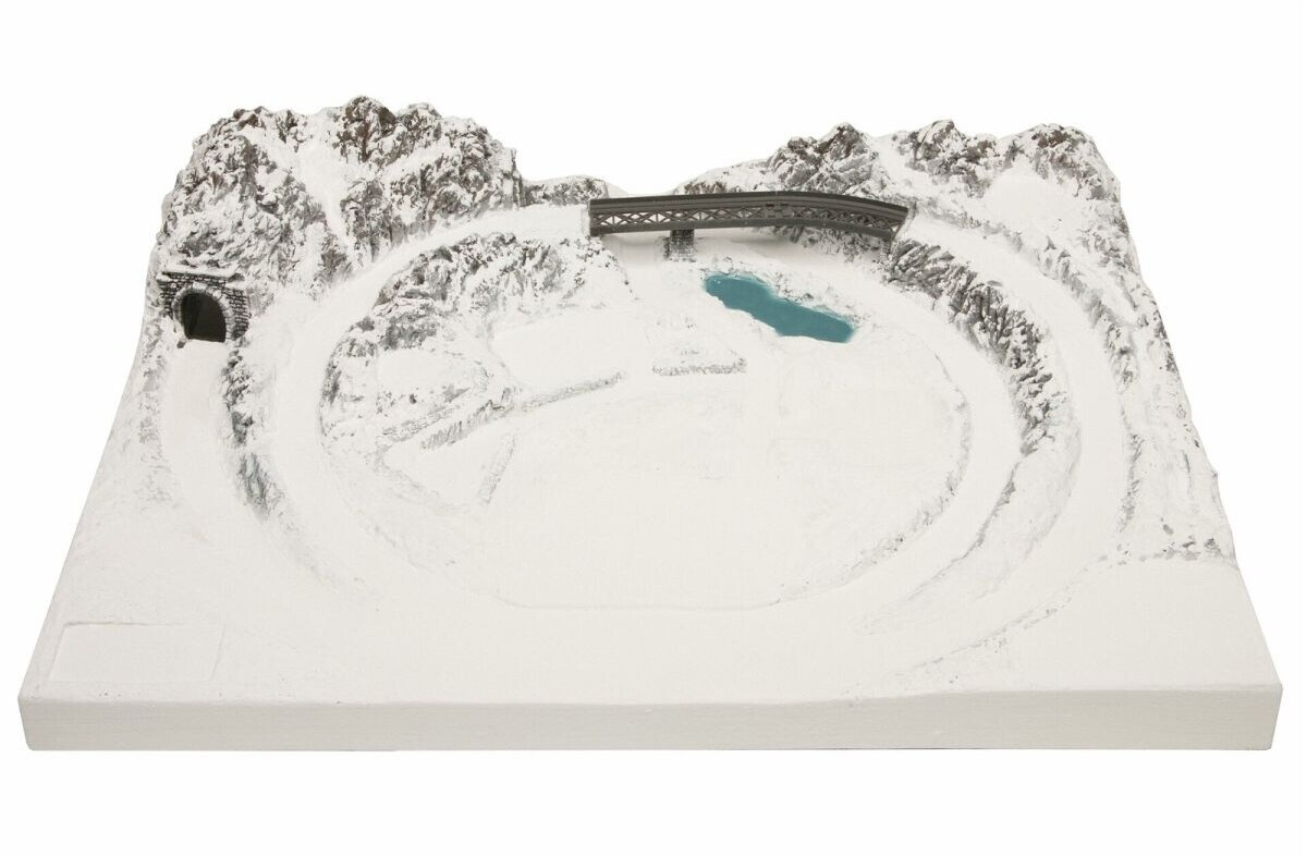 Bild von NOCH® Fertiggelände „St. Anton“, für die Spur Z, handkoloriert mit Struktur-Hartschaum ideal für Dioramen
