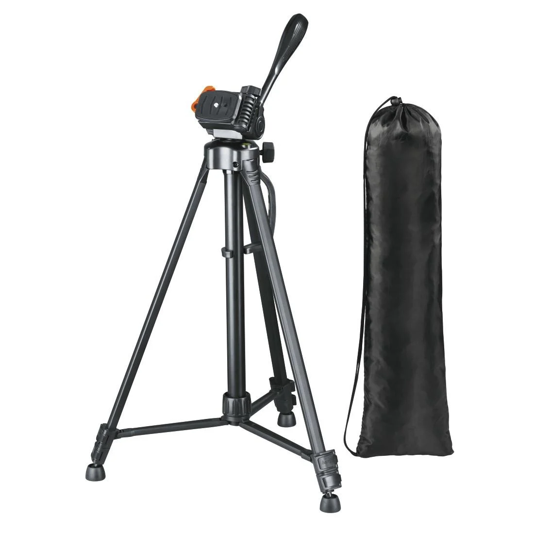 Bild von Hama Hama Gamma 153 3D Stativ schwarz - vielseitiges Stativ. Dreibeinstativ (Hochwertiges 3D-Stativ)