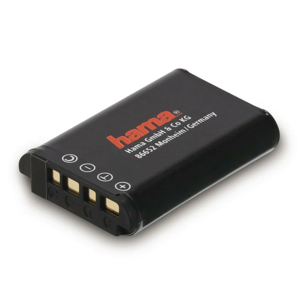 Bild von Hama Li-Ion-Akku DP 460 Kamera-Akku NP-BX1 / 1090 mAh (3,6 V, 1 St), kompatibel mit Sony NP-BX1 Ersatz-Akku für Digitalkamera