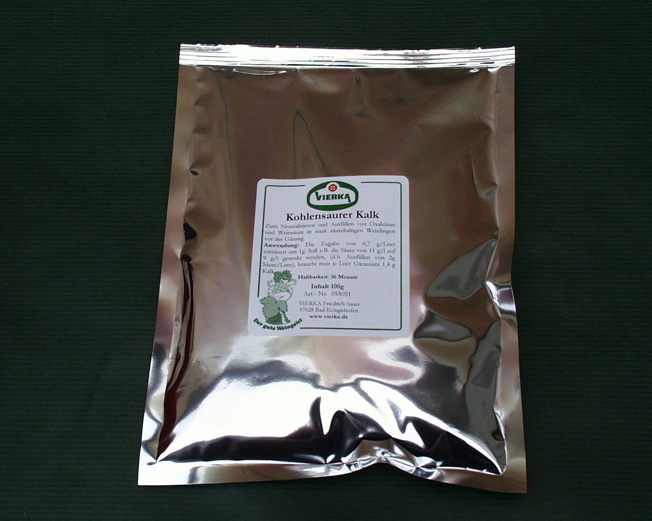 Bild von Kohlensaurer Kalk 100g