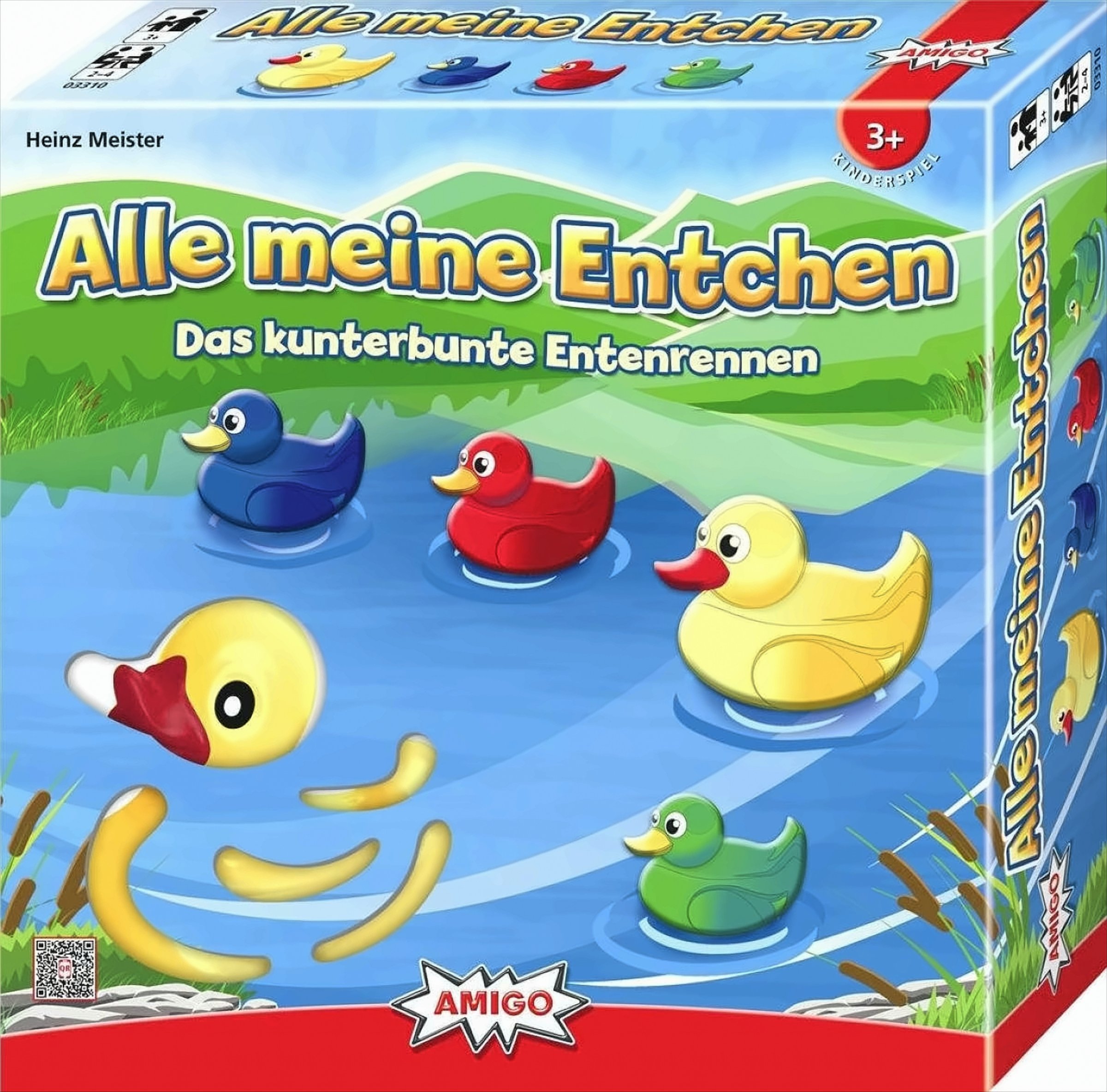Bild von AMIGO Spiel Alle meine Entchen - Das kunterbunte Entenrennen, Alle meine Entchen - Das kunterbunte Entenrennen