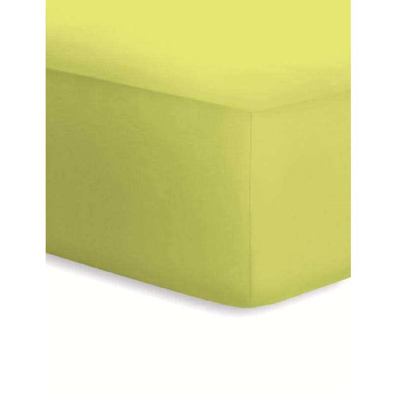 Bild von schlafgut Topper 160x200 Spannbettlaken Jersey-Elasthan Kiwi