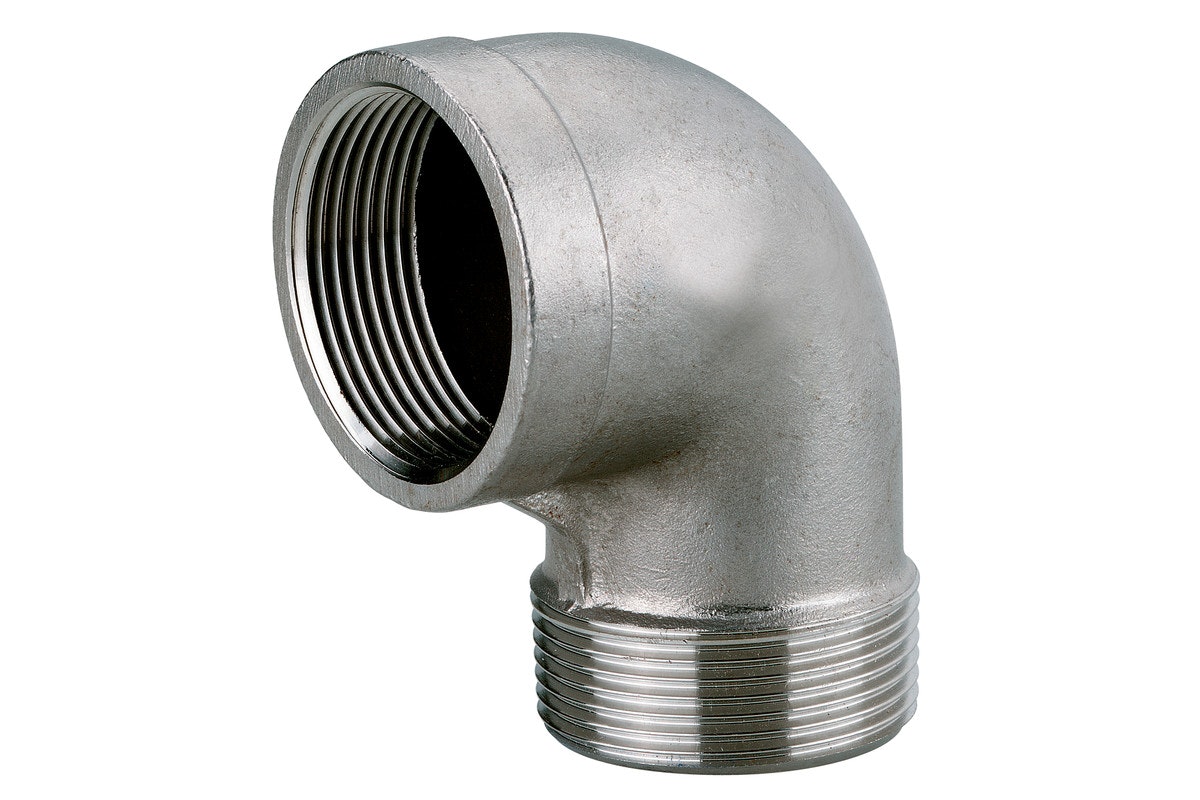 Bild von Metabo 628802000 Winkelanschlussstück 56,7mm (2 ) IG, 59,62mm (2 ) AG Edelstahl