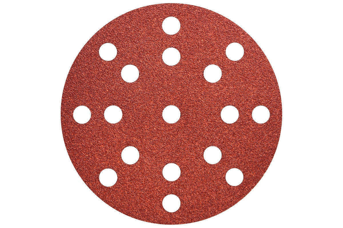 Bild von metabo Schleifpapier, (50 Stück), P 240, Multilochung, Serie professional, f. Holz u. Metall
