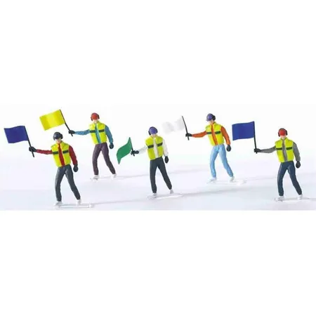 Bild von Carrera® Autorennbahn Carrera 20021115 - Streckenposten mit 5 Figuren