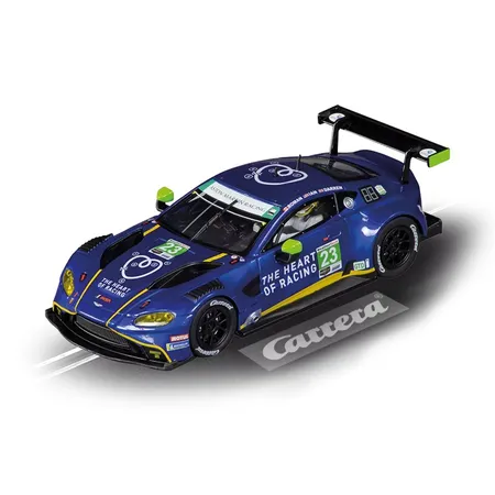 Bild von Carrera Digital 132 I Aston Martin Vantage GT3 Heart of Racing No.23 I Auto für Rennbahn | Rennbahnen und lizensierte Slotcars | bis zu 6 Spieler | Für Jungs & Mädchen ab 8 Jahren & Erwachsene