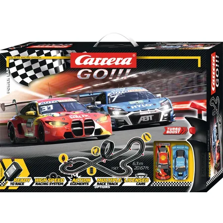Bild von Carrera GO!!! DTM Power Lap Rennbahn-Set – 6,3m Strecke mit Looping - Wie neu
