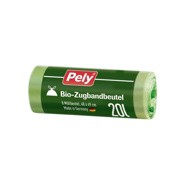 Bild von Pely Bio-Zugbandbeutel kompostierbar 20 Liter