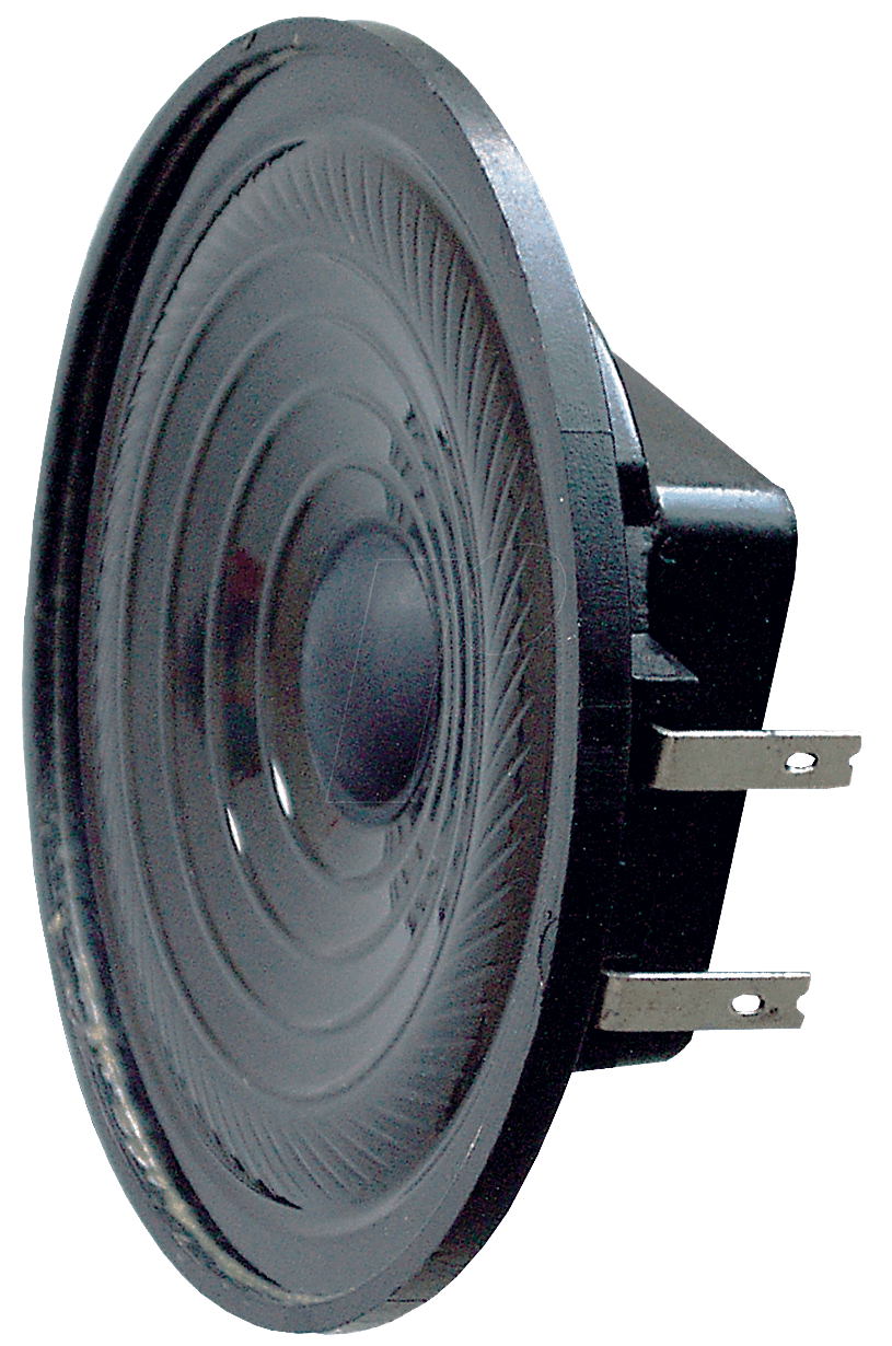 Bild von Visaton K 64 WP - 50 Ohm 2.5 Zoll 6.4cm Kleinlautsprecher 2W 50Ω Schwarz Kunststoff-Membran