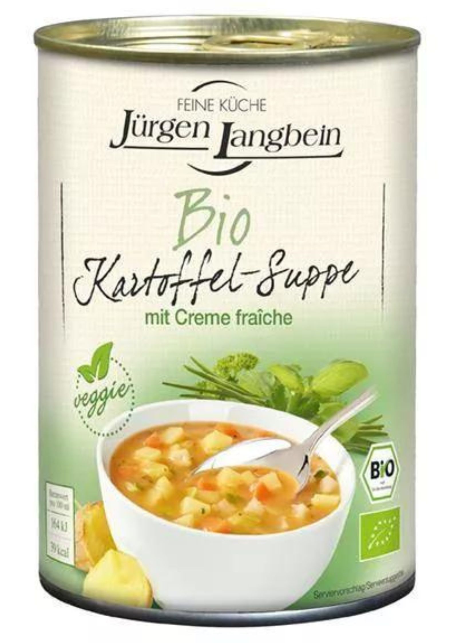Bild von Jürgen Langbein BIO Kartoffel-Suppe, vegetarisch