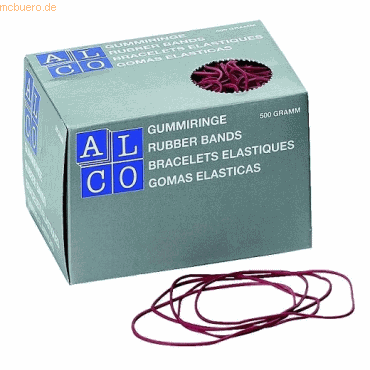 Bild von Alco Gummiring 741 85mm Kautschuk rot 500g/Pack. 176027930
