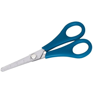 Bild von Alco, Schere, Bastel-Schere Edelstahl Griff ABS-Kunststoff rund 135mm gelb (13.50 cm)