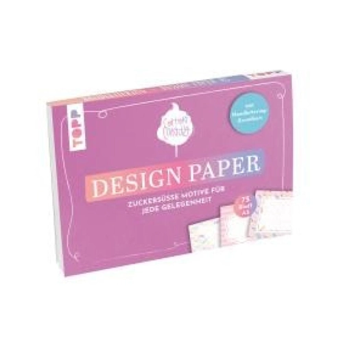Bild von Handlettering Design Paper Block Cotton Candy A5