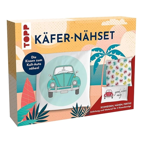 Bild von Nähset Kissenbezüge - VW Käfer