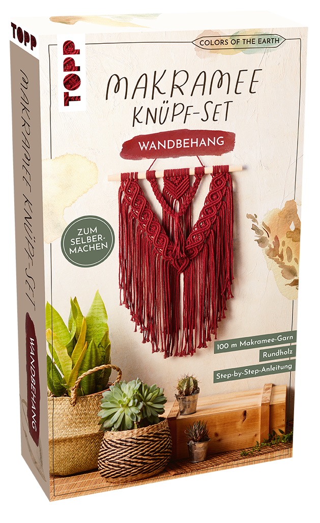 Bild von Makramee Knüpf-Set Wandbehang
