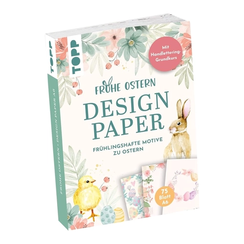 Bild von Design Paper Frohe Ostern A6