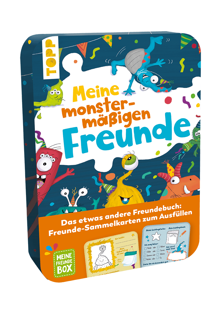 Bild von Freundebuch "Meine monstermässigen Freunde", Ratgeber von Evelyn Faulhaber