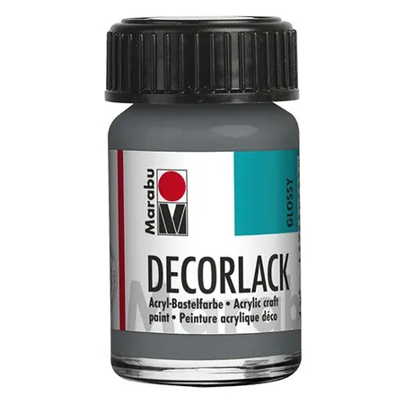 Bild von Marabu Kugelschreiber Decorlack Acryl - Grau 078, 15 ml