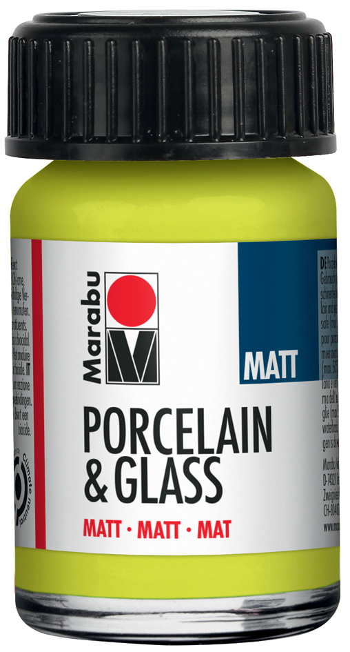 Bild von Marabu Farbe , Porcelain & Glass, , matt, 15 ml, himbeere